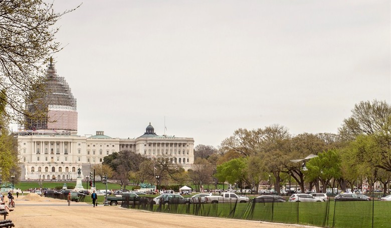 Gone Postal: Man in Custody After Flying Small Helicopter to Capitol Building