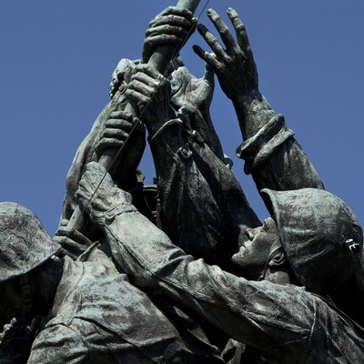 'Stafford County Man' Knocks the Head Off One of the Marines on the Quantico Iwo Jima Statue