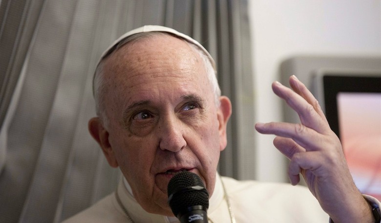 Pope Says Free Speech Must Be Limited When it Comes to "Faith"
