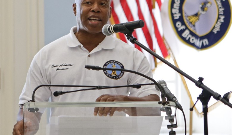Eric Adams Makes Big Announcement About Future of Mayor Campaign, Then Came Some Bizarre Off-Mic Comments