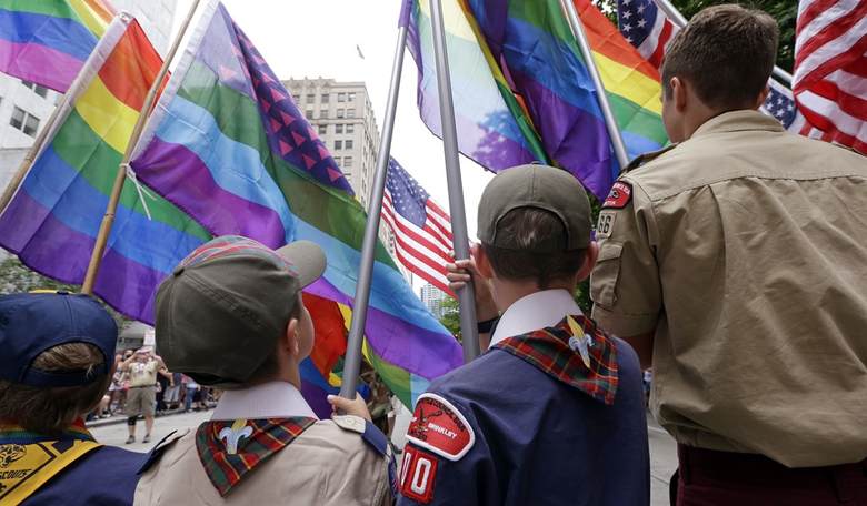 Social Media Erupts Over Naked Marchers Prancing Through Pride Parade in Front of Children