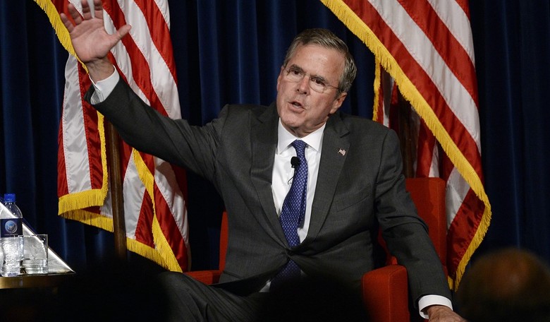 Bush Outlines His Plan: Destroy ISIS, Beat Assad, Toss the Iran Nuke Deal