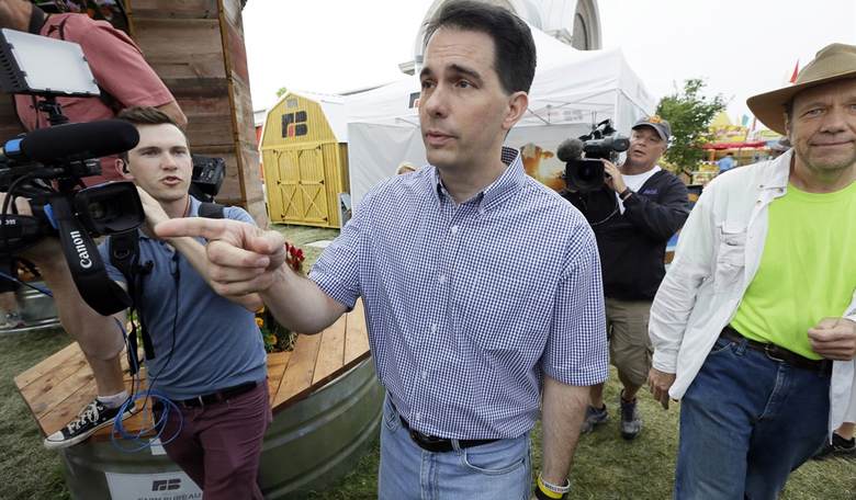 ICYMI: A Native American Artist Drew A Picture Of A Beheaded Scott Walker  