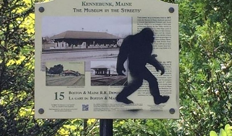 Bigfoot Makes His TikTok Debut. Except, It Isn't Bigfoot. Bigfoot Doesn't Exist.