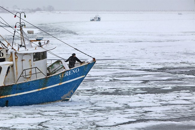 The weather, as the clock neared to ticking over to New Year's Day in 2019, was pretty bad. Especial