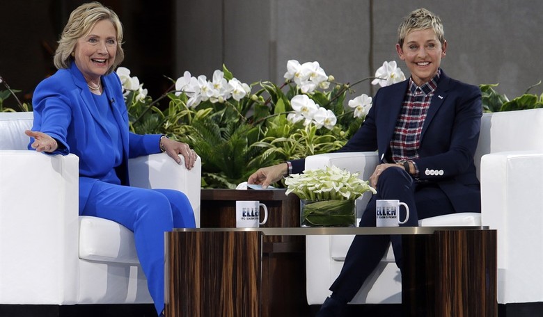 'Non-Political' Ellen Endorses President Hillary