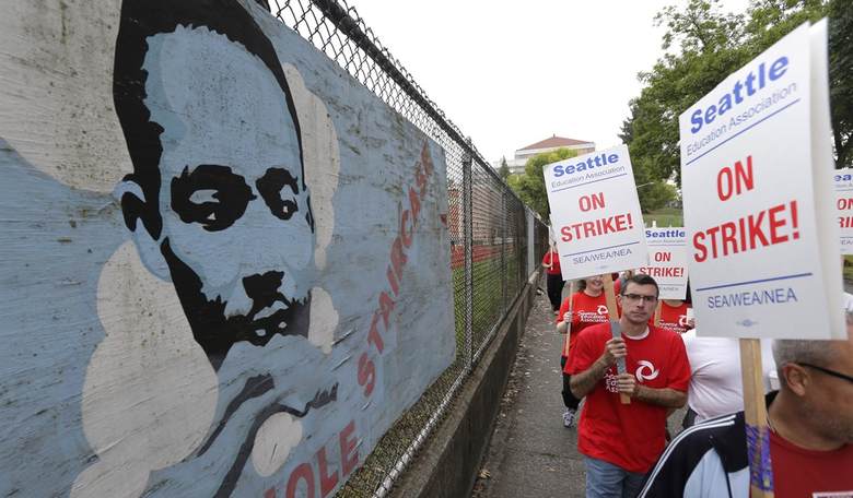 Seattle Teachers Union’s Brand-New President on Leave for Abuse Allegations 