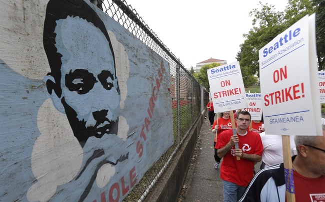 Seattle Teachers Union’s Brand-New President on Leave for Abuse Allegations