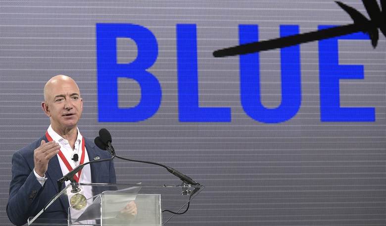 Jeff Bezos: Stuck in the Middle With Blue