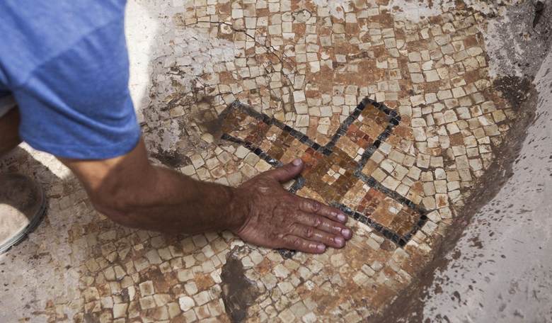 Hezbollah Rocket Hits Byzantine Church Ruins Israelis Had Been Preserving
