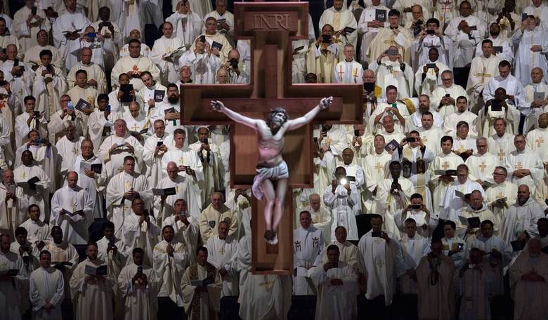 Catholics Embrace 'Dogma Lives Loudly Within You' Smear on Social Media
