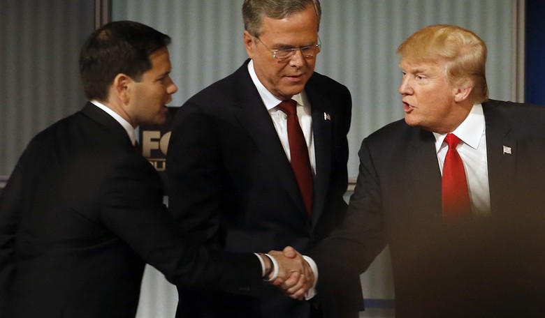 From Outsider to Establishment Leader, Rubio "Trumps" Bush