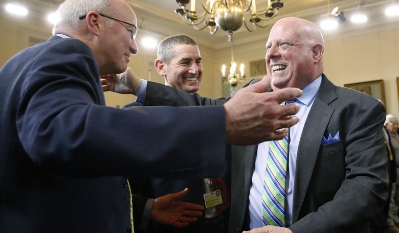 Larry Hogan Still Riding High In Maryland, Even With Democrats 
