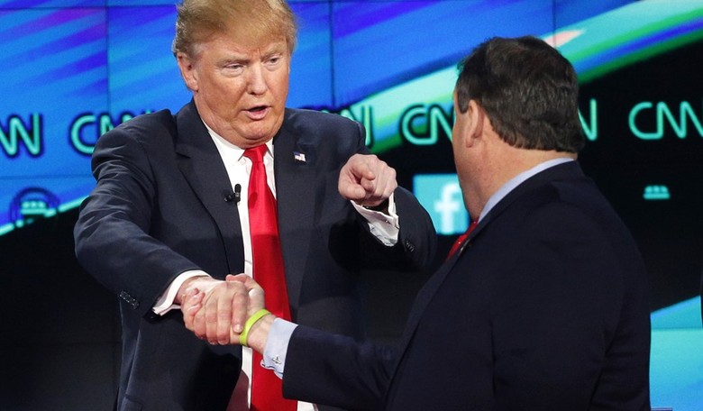 Trump Calls Christie 'Little Boy' As He Surges in New Hampshire