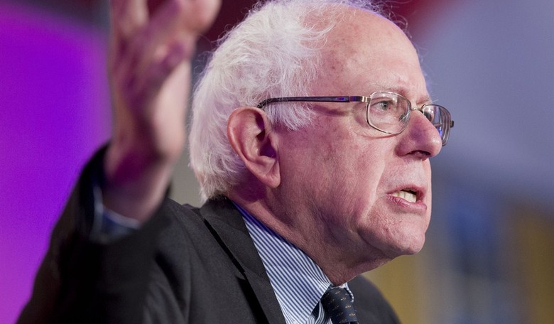 Video: Aging Socialist Re-Announces Presidential Campaign, Flanked by Millionaires