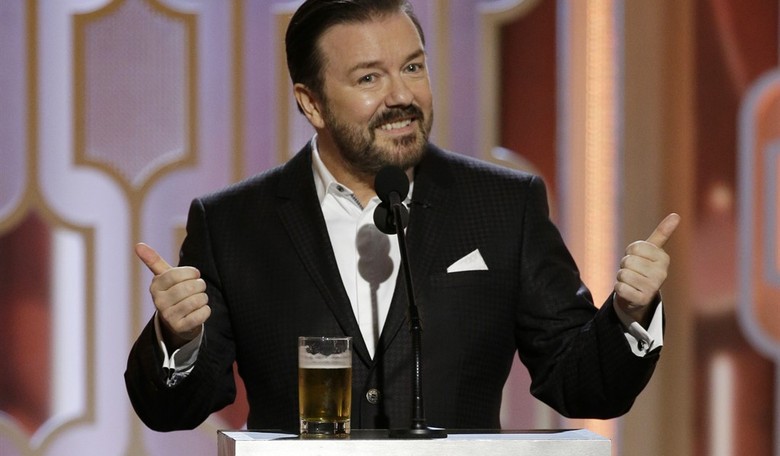 Ricky Gervais: The Grammys Proved Yet Again That Hollywood Lefties Still Aren't Heeding This Advice