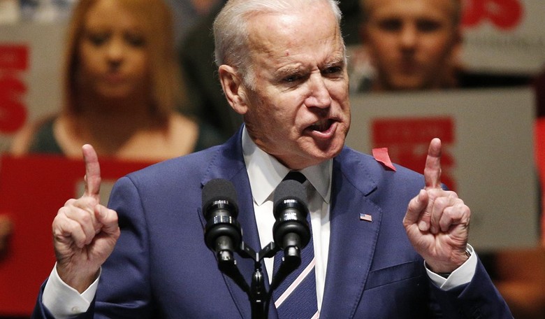 Notre Dame Hugs Biden Back