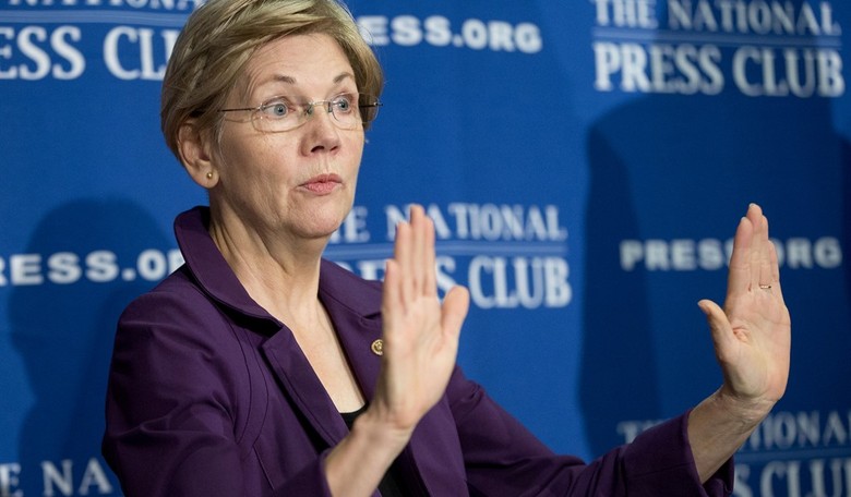 Elizabeth Warren Lets Trump Know He Ain't Seen Nasty Yet