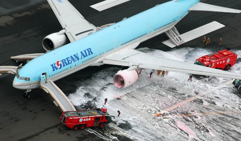 Two Passenger Airplanes Collided at Japanese Airport 