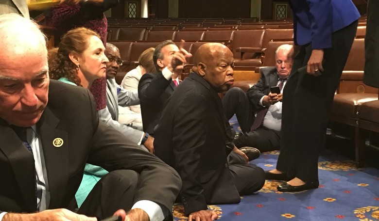 GOP Leaders Deciding If They Should Punish Democrats For Gun Sit-in