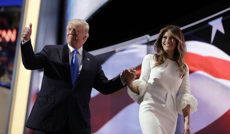 Trump Sparks Reactions With Introduction of Gold Trump Sneakers