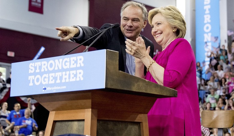 Too Soon: Tim Kaine Says Clinton 'Staggers' Him With Her Energy 