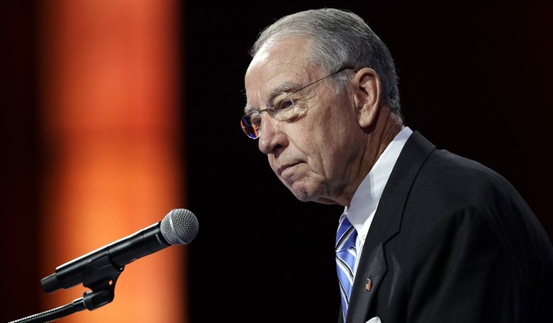 Senator Grassley Praises Colleague Sessions as Trump's Pick For Attorney General 
