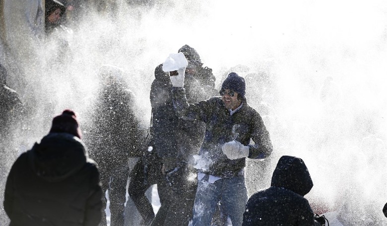 Mamdani's NYC: NYPD Officers Attacked with Snowballs