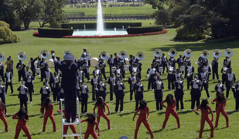 Narrow-Minded A-List Celebs Could Learn Lesson from Patriotic Marching Band