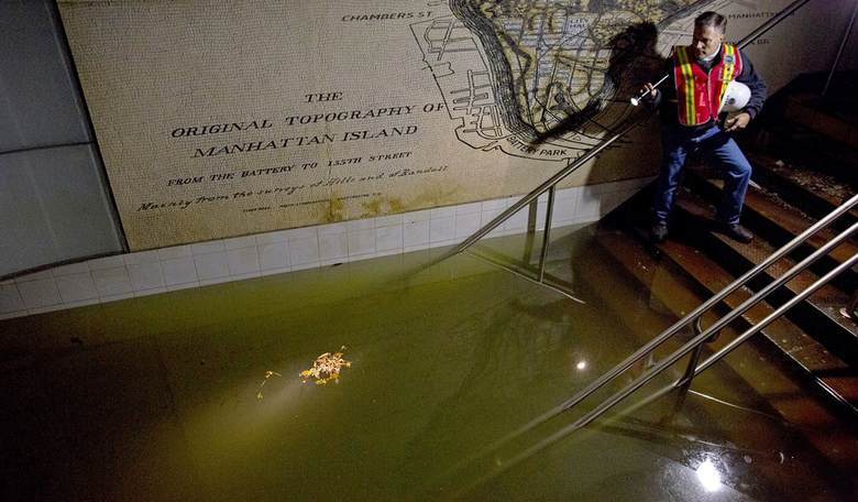 Holy Moly! New York City is underwater as flash flooding turns its streets into rivers