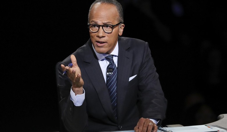 Lester Holt Learns His Lauer Lesson