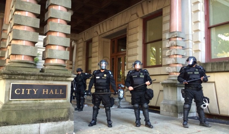 Why Portland Police Rushed to Inform the Public That They Shot a White Dude