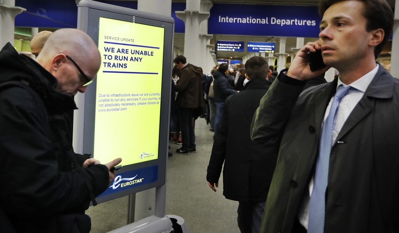 Holiday Travel Chaos in Europe As Authorities Forced to Shut Down Chunnel