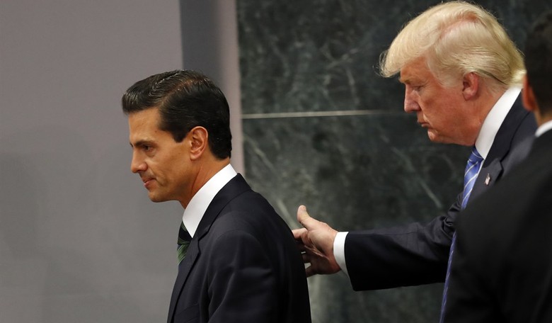 Trump and Mexican President Promise to End Twitter Wars Over The Wall 
