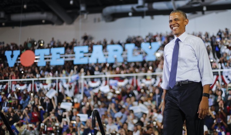 The Voters Choices on Tuesday: Four More years of Obama, Or Vladimir Putin's Cheerleader