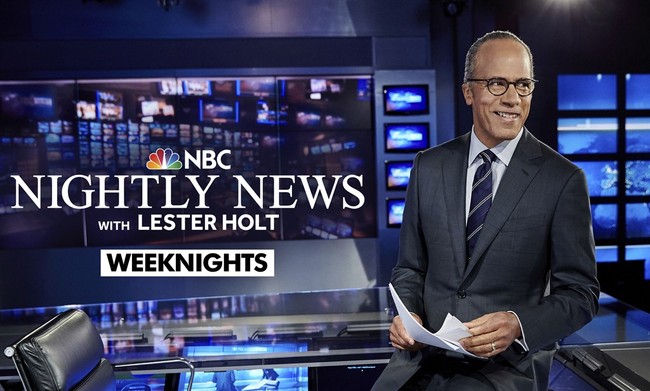 NBC News and Lester Holt to Help the Biden Rehab Effort and the Timing Shows More Media Collusion