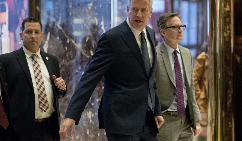 De Blasio Says ‘The Ball’s In His Court’ After Meeting With President-elect Trump On Immigration