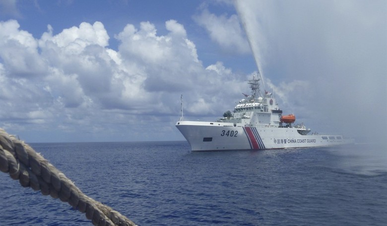 Chinese Coast Guard Rams Two Philippine Ships in the South China Sea
