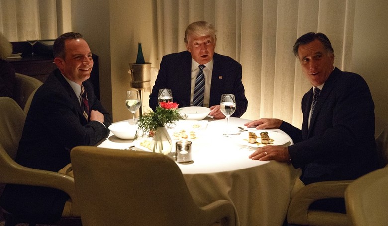 Trump and Romney Met for Dinner 