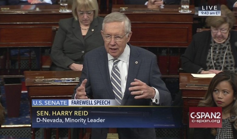 NYT: Dying of Cancer, Harry Reid Doesn't Regret His 2013 'Nuclear Option'