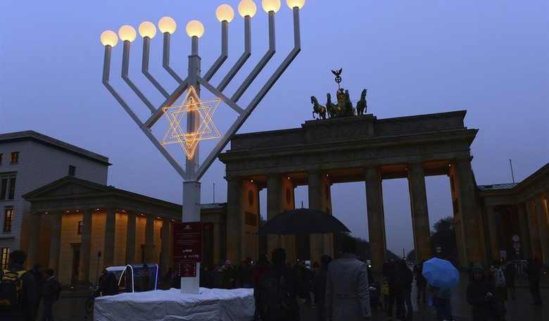 Look What These Israelis Used to Make Their Menorah for Hanukkah This Year