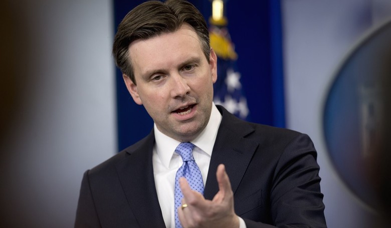 Josh Earnest Attacks Lt. Gov. Patrick as a "Right-Wing Radio Host Elected to State Wide Public Office" Over Bathroom Directive