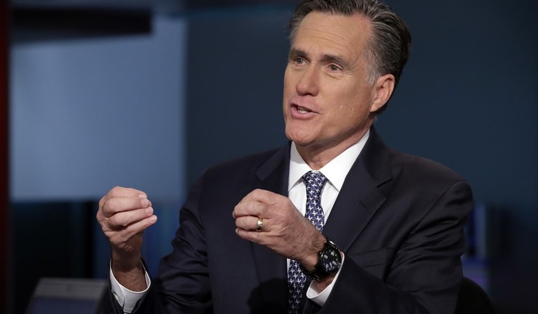 Bloomberg News: So, Romney Is Giving A Third Party Bid Another Look