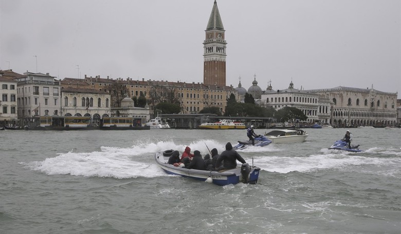 Even Churches Are Now Being Targeted: Climate Crazies Deface St. Mark's Basilica in Venice 