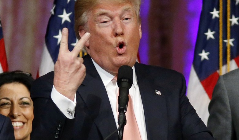 Trump: "I'm Speaking to Myself" About Foreign Policy, I "Have a Very Good Brain" and "Instinct"
