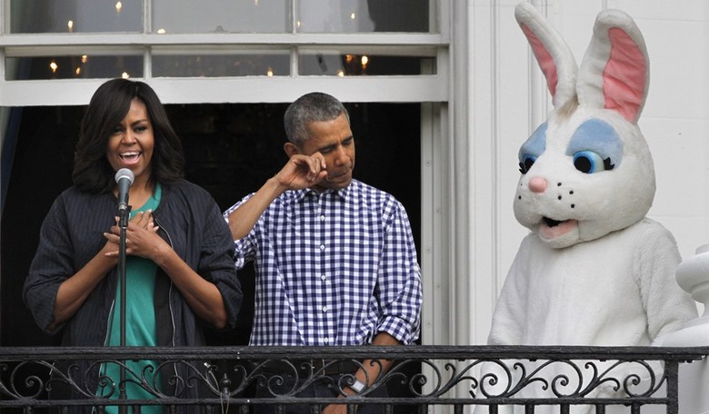 HARE-larious: Pics of Presidents and the Easter Bunny Made Us Laugh Out Loud