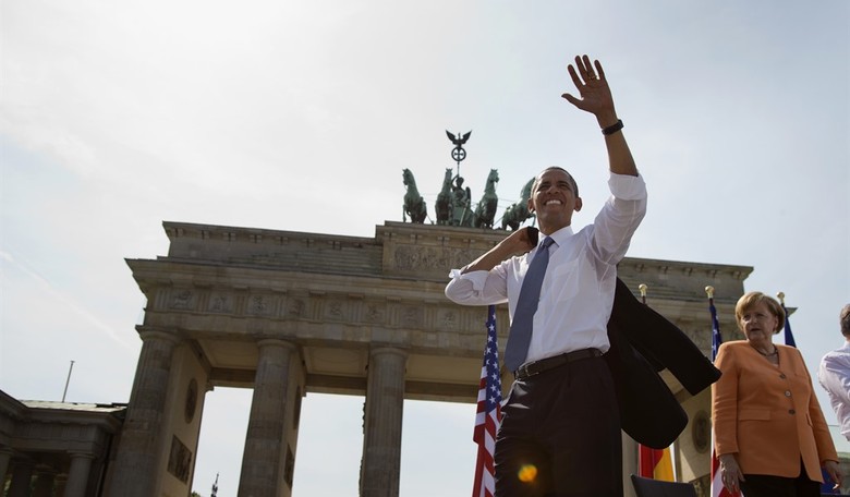 Barack Obama to Represent US in Berlin, Meeting with Merkel