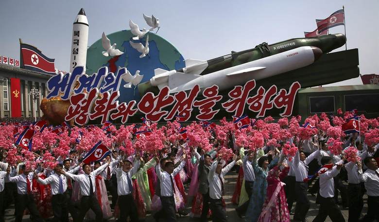 War Cries Drown Out 'America First'