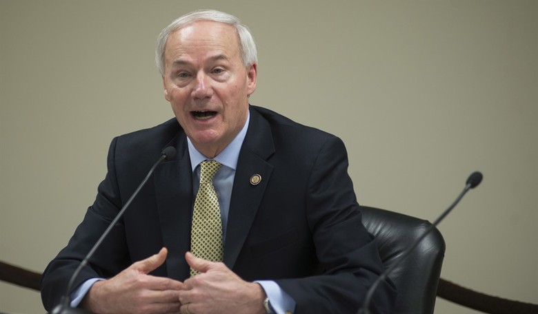 Arkansas Governor Goes On 'Tucker Carlson Tonight' After Vetoing SAFE Act. It Was Brutal.