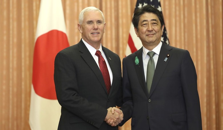 VP Pence Announces "100 Percent" Support of Japan During Tensions with North Korea